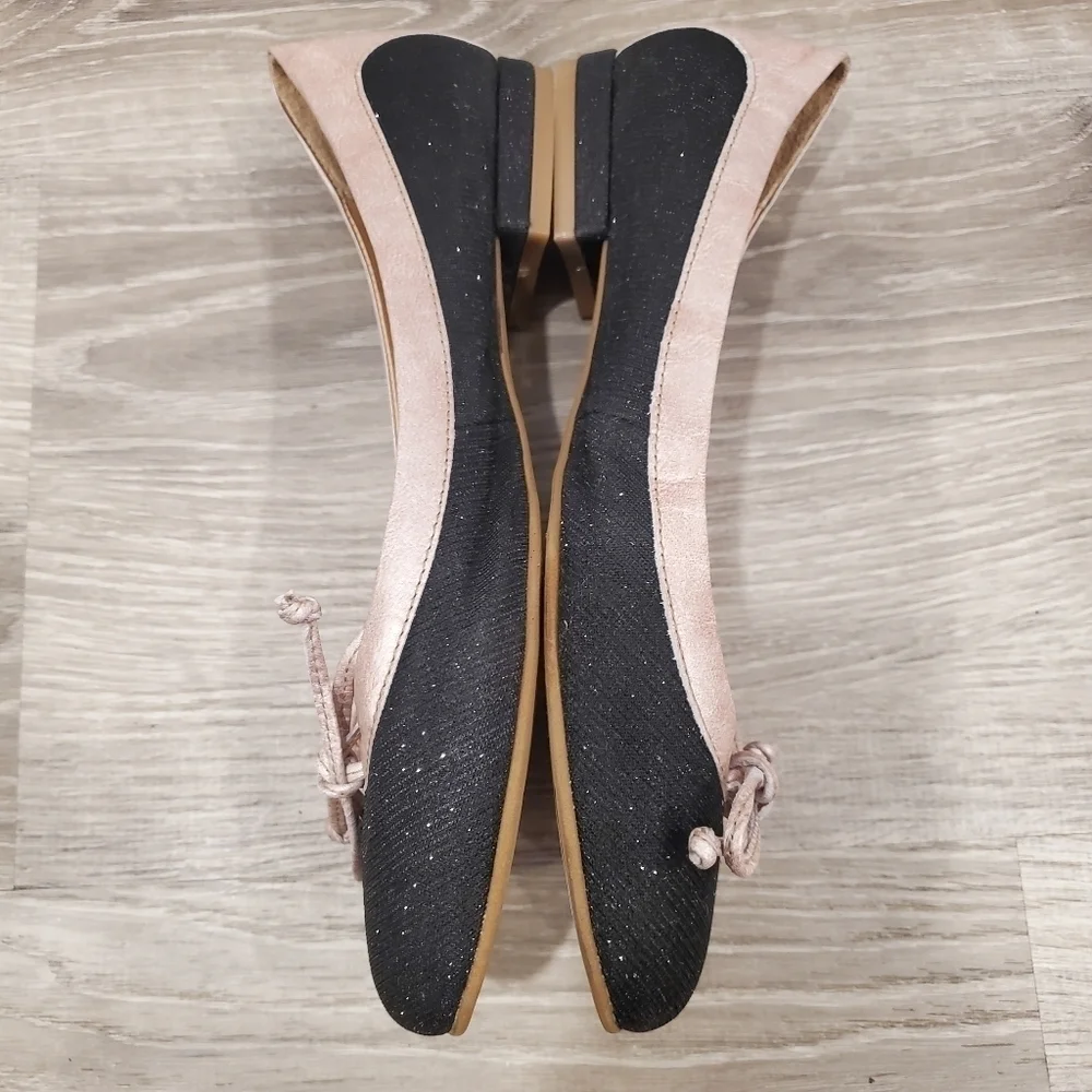NEW Unity in Diversity Belfast Flats Black Rose Glittery